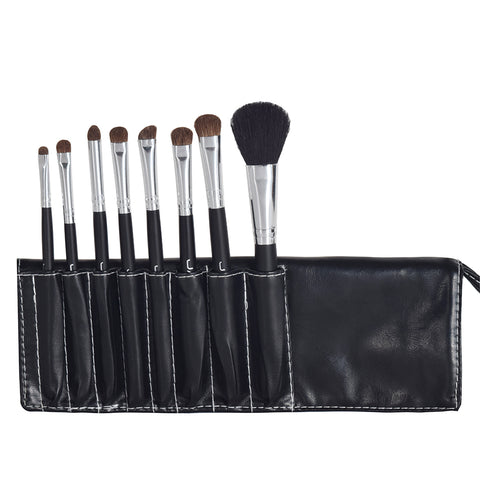 Make Up Brush Sets in Leather Case